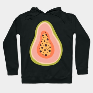 Papaya Polka Hoodie